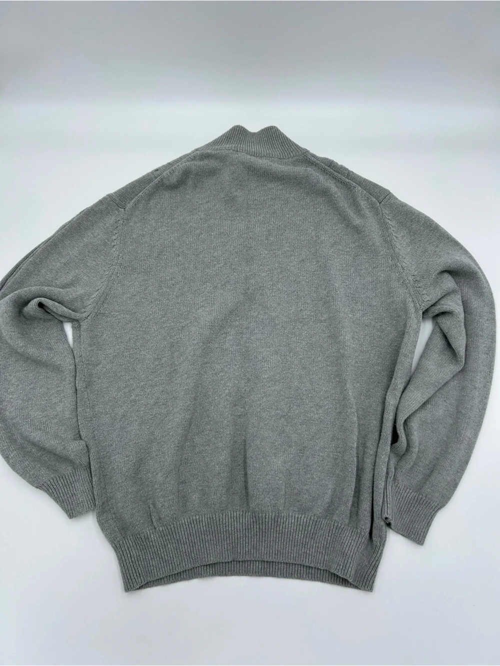 Calvin Klein Men's Gray Cable Knit Turtleneck Sweater